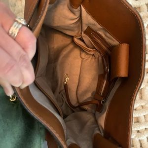 Michael Kors tan purse